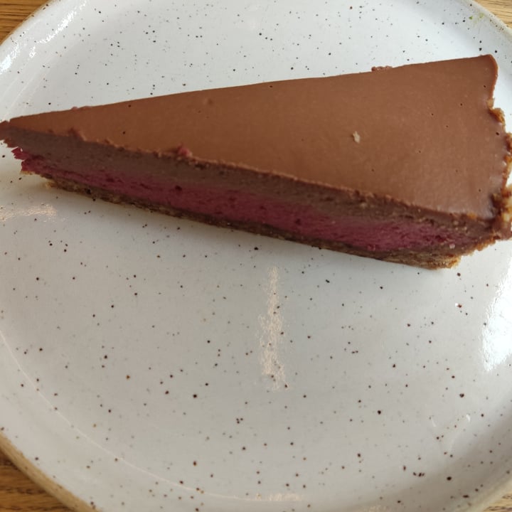 photo of Daily pot cheesecake vegan - lampone e cioccolato shared by @elaine95 on  20 Aug 2022 - review