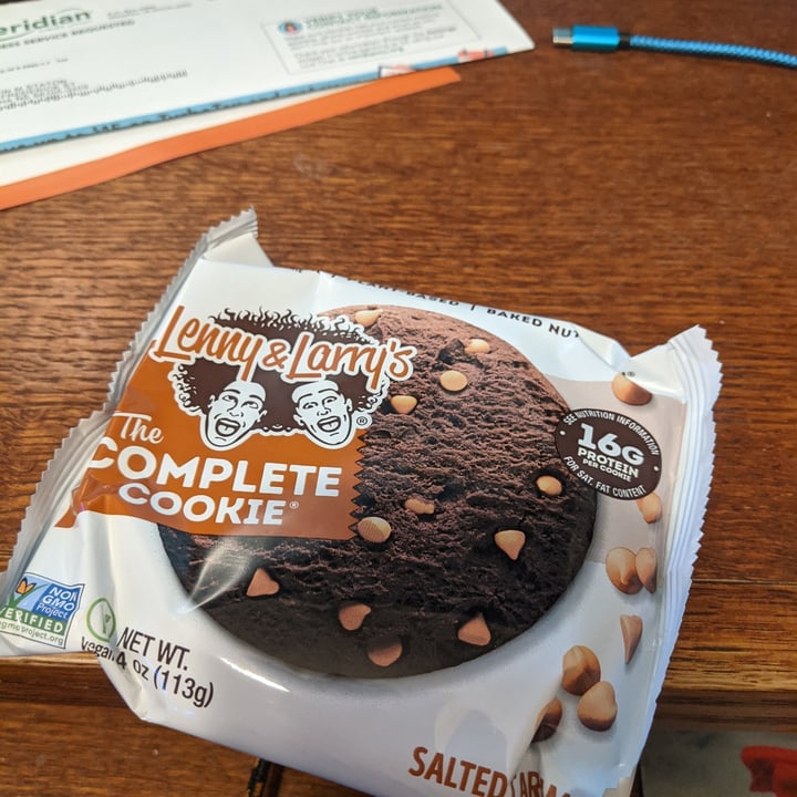 photo of Lenny & Larry’s The Complete Cookie Salted Caramel shared by @kornclown7 on  21 Feb 2021 - review