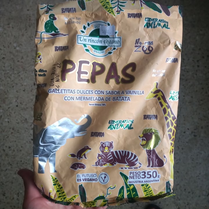 review photo of Un Rincón Vegano Galletas Pepas de Vainilla con Batata shared by @-giuliana- on 20 Feb 2022 - review