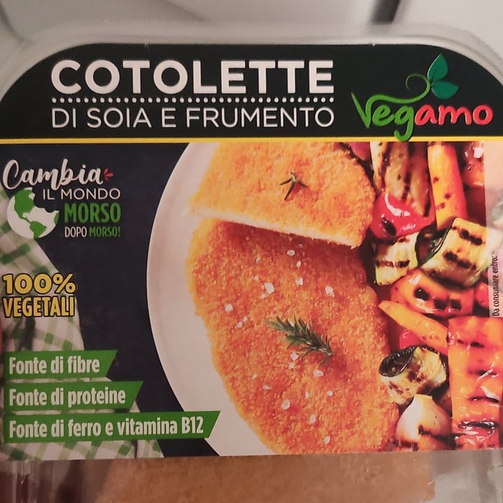 photo of Vegamo Cotolette di soia e frumento shared by @chiarasciaudo on  27 Aug 2022 - review