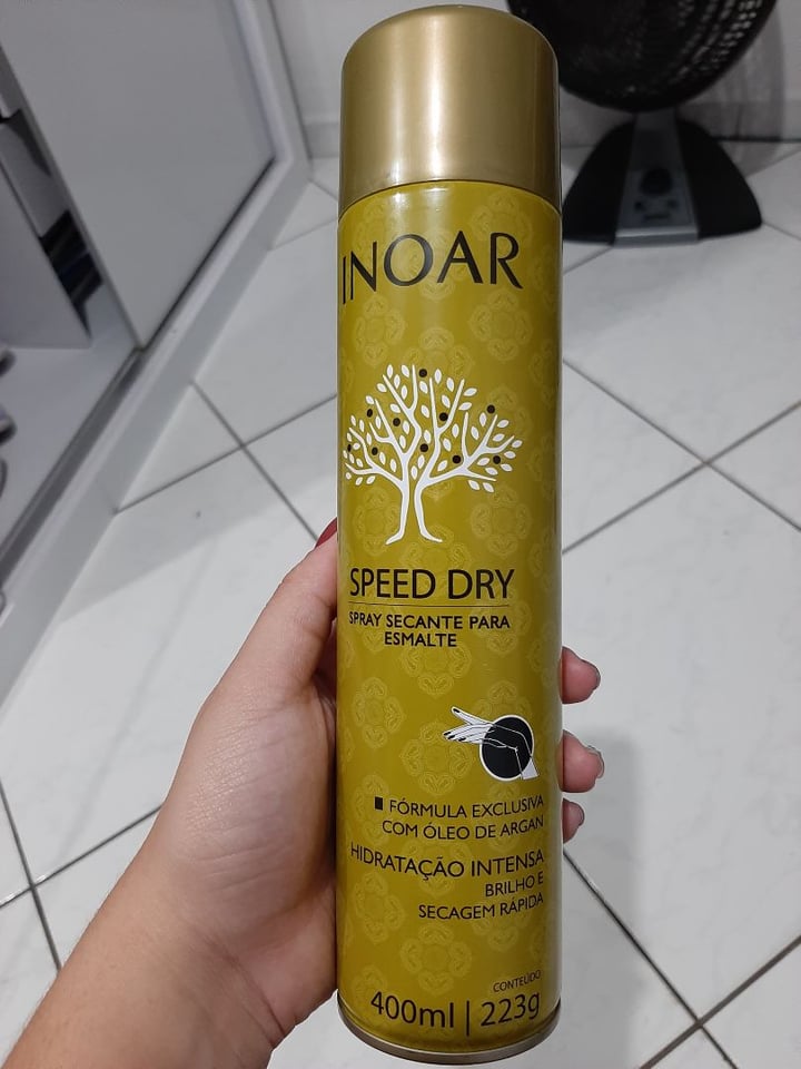 photo of Inoar Spray secante para esmaltes shared by @rafafonseca on  17 Mar 2020 - review