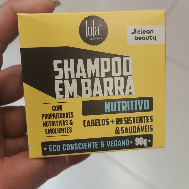 review photo of Lola Cosmetics Mascara em barra nutrição shared by @cacabastos on 01 Oct 2022 - review