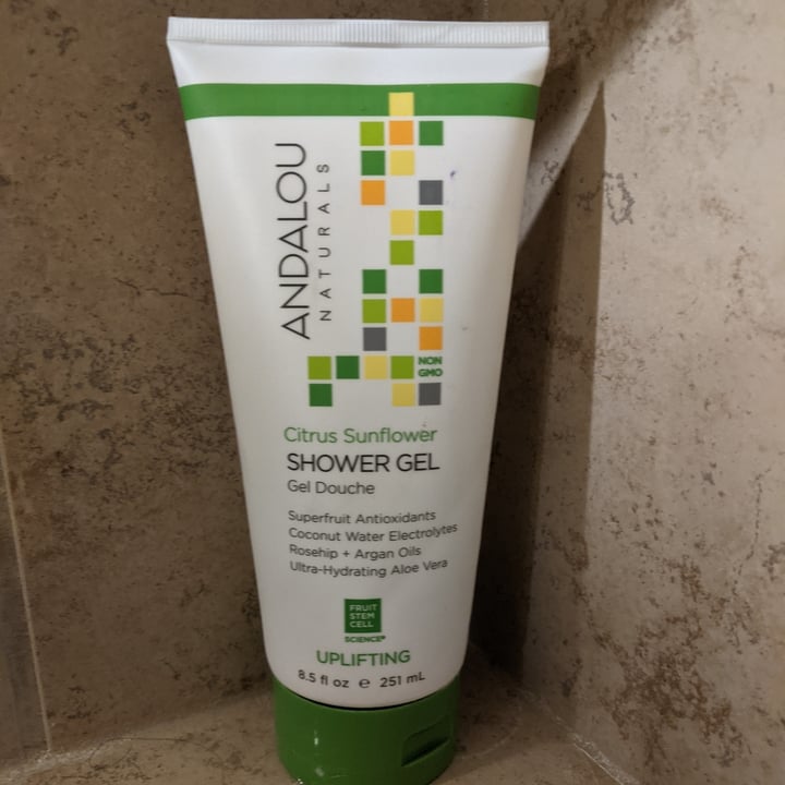 photo of Andalou Naturals citrus sunflower shower gel shared by @princessesmom on  24 May 2022 - review