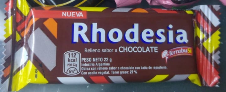 photo of Terrabusi Rhodesia Relleno Sabor Chocolate shared by @maravazquez on  24 Jan 2020 - review