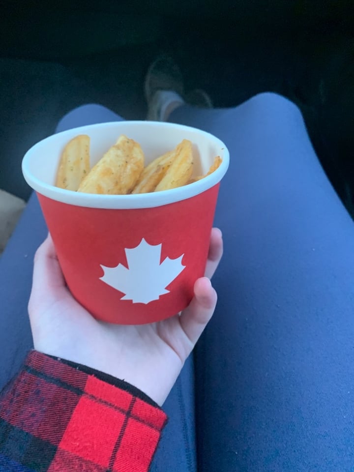 photo of Tim Hortons Potato Wedges shared by @veganmegandl on  14 Jan 2020 - review