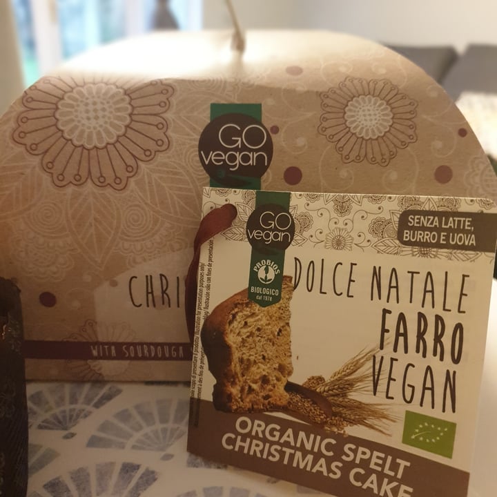 photo of GO vegan! Vegan Christmas panettone shared by @v3e3r3o on  11 Jan 2021 - review