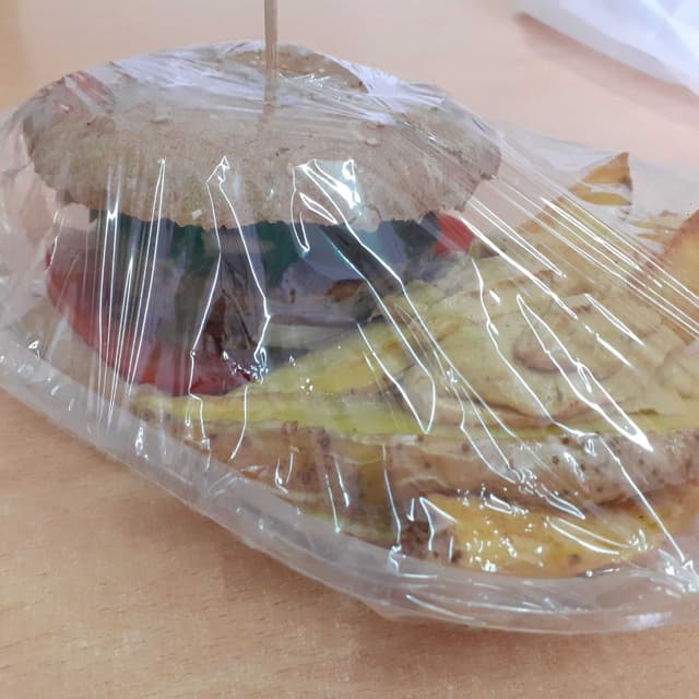 Photo of the dish “Hamburguesa de lentejas”