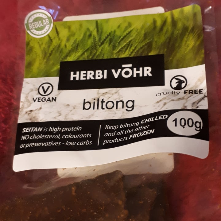 photo of HERBI VŌHR Biltong shared by @colleenc on  06 Jul 2020 - review