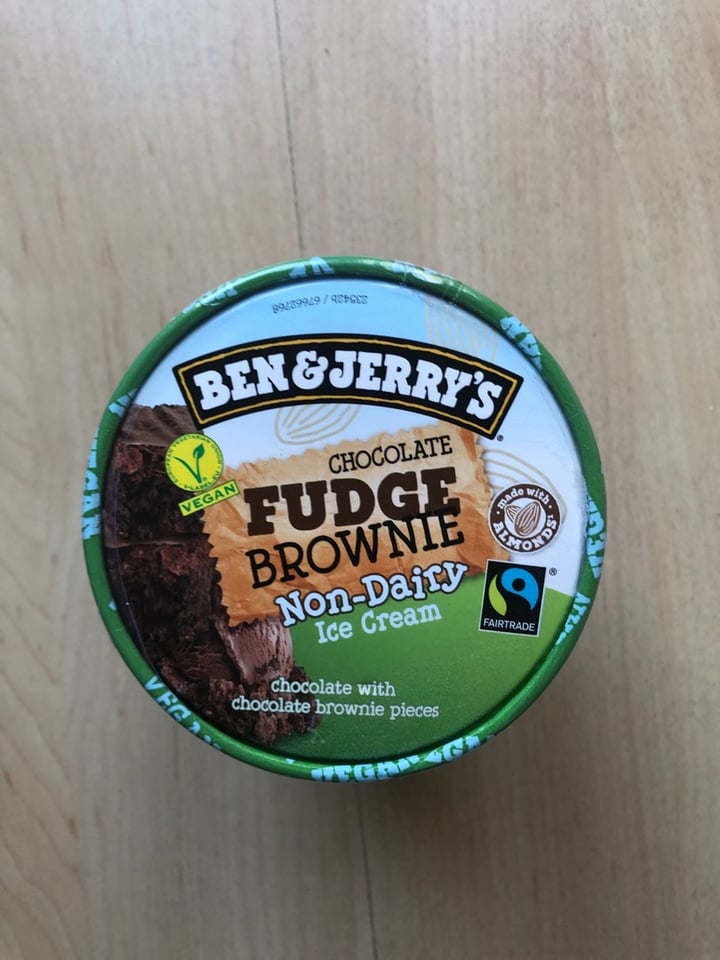 review photo of Ben & Jerry's Chocolate Fudge Brownie Non-Dairy Ice Cream shared by @milapraschma on 11 Feb 2020 - review