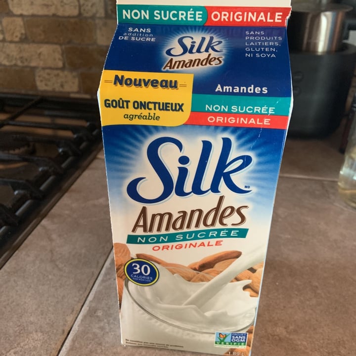 photo of Silk Almond Unsweetened shared by @sassafrass0 on  19 May 2020 - review