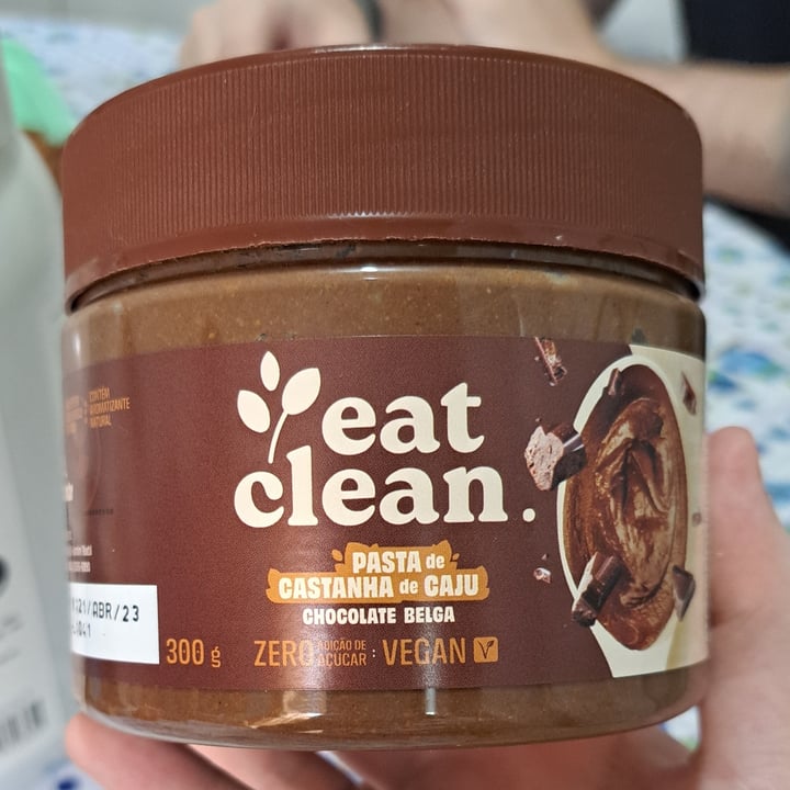 photo of Eat clean Pasta De Amendoim Chocolate Belga shared by @luizagalv on  29 Jan 2023 - review