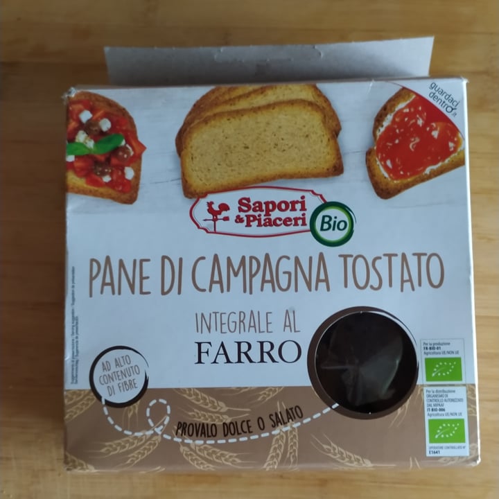 photo of Sapori e Piaceri. Pane Di Campagna Tostato Integrale Al Farro shared by @rosy71 on  08 May 2022 - review