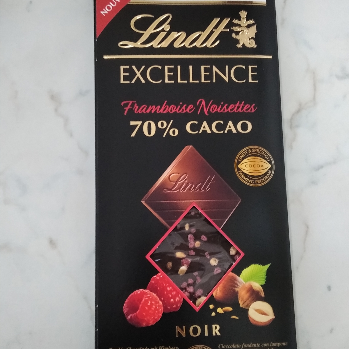 chocolate negro lindt 70