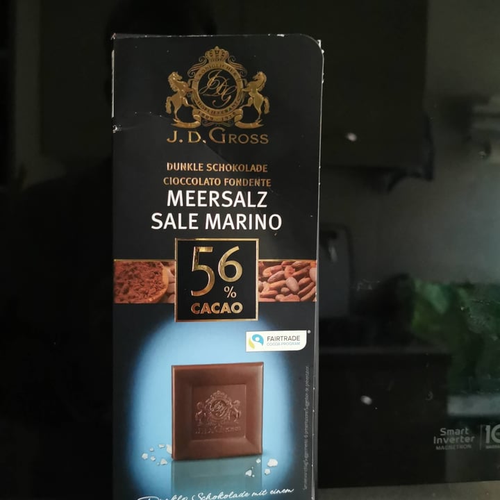 photo of J. D. Gross Chocolate negro con sal marina 56% shared by @ermata on  03 Apr 2021 - review