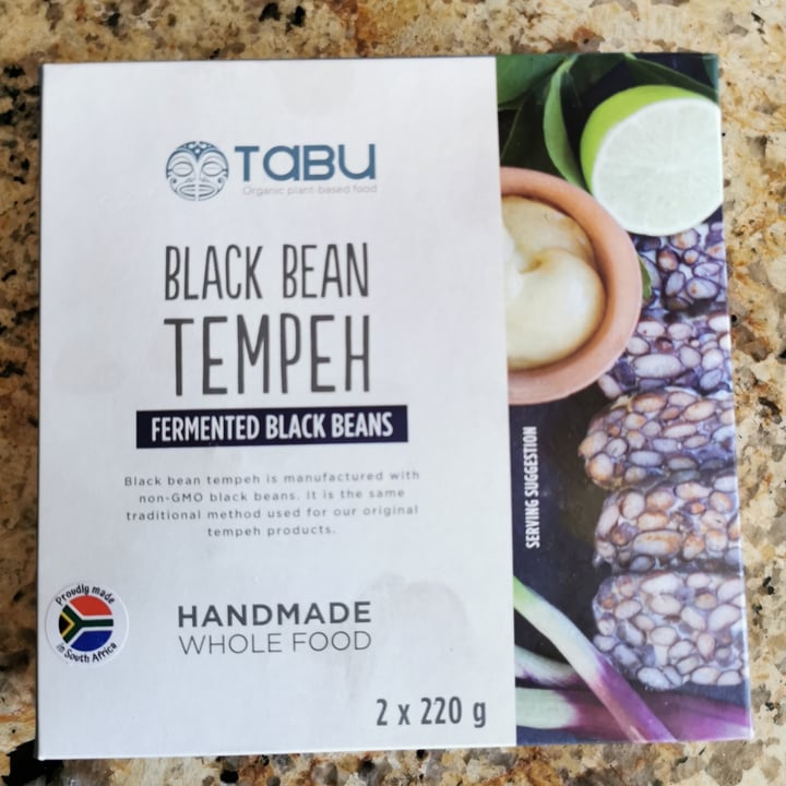 photo of Tabu Black Bean Tempeh shared by @veganpower001 on  05 Dec 2020 - review