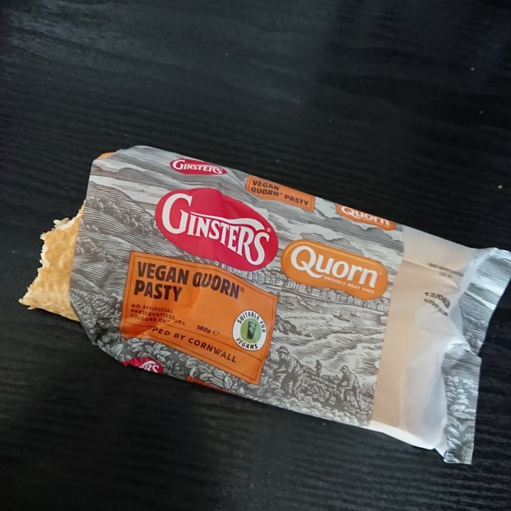 photo of Ginsters Vegan Quorn Pasty shared by @charlotteomega on  03 Jun 2020 - review