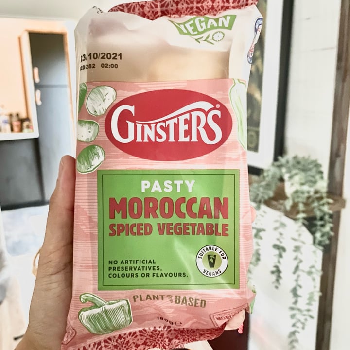 photo of Ginsters Moroccan Spiced Vegetable Pasty shared by @immira on  18 Oct 2021 - review
