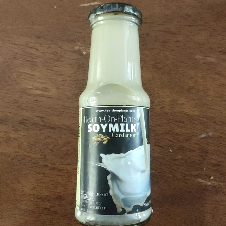photo of Health on Plants Soy Milk Cardamon shared by @veganshadow on  27 Jul 2020 - review