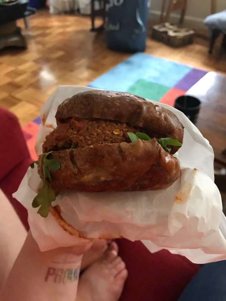 photo of The Cinnamon Snail Beastmode Burger Deluxe shared by @tj23 on  30 Jul 2019 - review