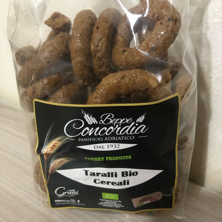 photo of Beppe Concordia Taralli Bio Cereali shared by @alicesac on  01 Dec 2021 - review