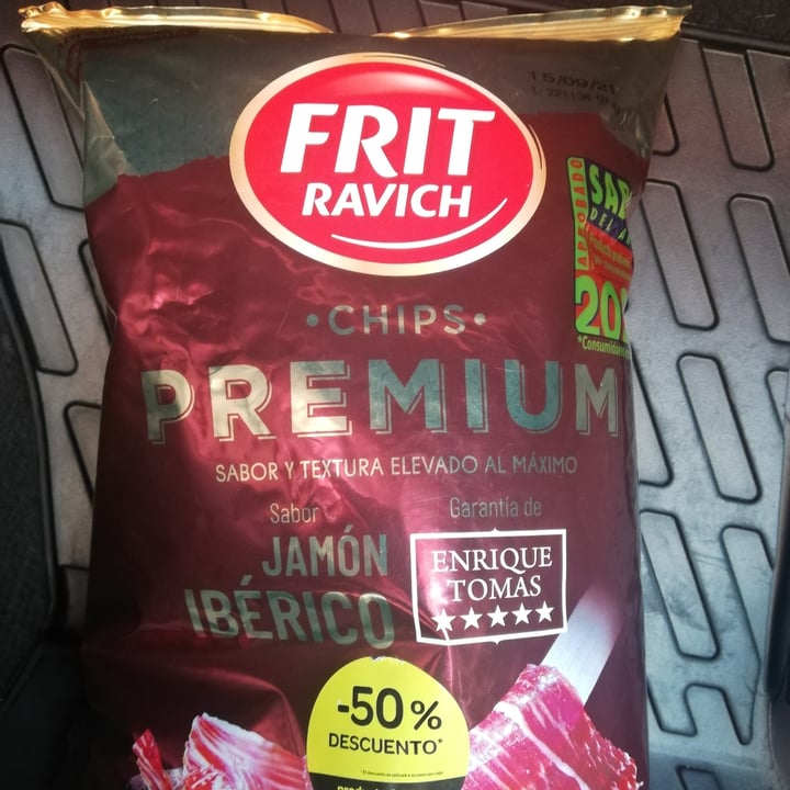 photo of Frit Ravich Chips premium sabor jamón ibérico shared by @heiru on  24 Sep 2021 - review