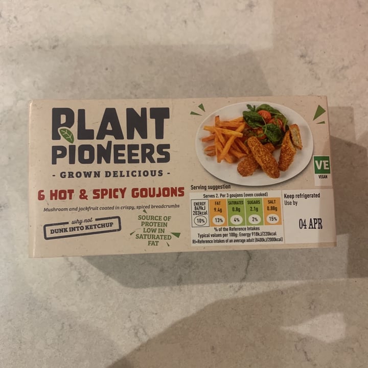 photo of Plant Pioneers Hot and spicy goujons shared by @morley on  06 Apr 2021 - review