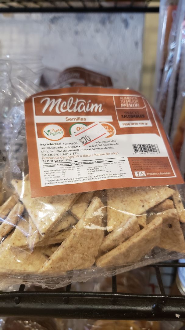 review photo of Meltaím Galletitas Con Semillas shared by @marianoguti on 06 Feb 2020 - review