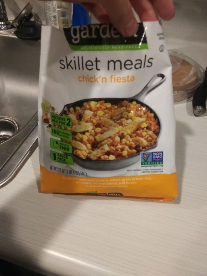 review photo of Gardein Skillet Meal Chick’n Fiesta shared by @candytoxic on 10 Mar 2020 - review