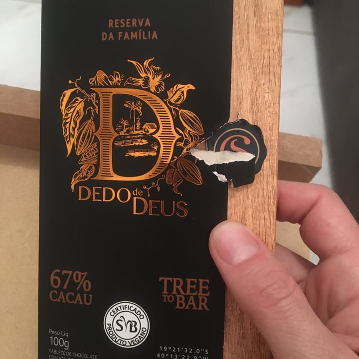 review photo of Bendito Cacao Bendito Cacao Dedo de Deus shared by @katiasimone on 05 Mar 2022 - review