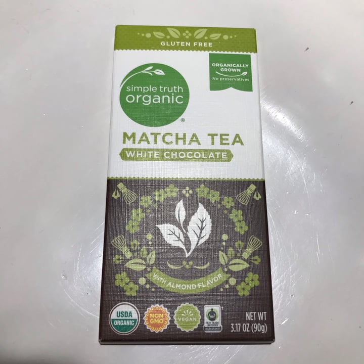 photo of Simple Truth Matcha Tea White Chocolate shared by @appleappleamanda on  04 Feb 2021 - review