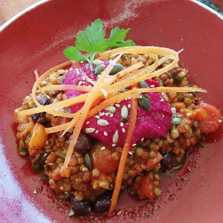 review photo of Hillcrest Wine and Olive Estate Vegan bolognese shared by @mariska on 12 Sep 2020 - review