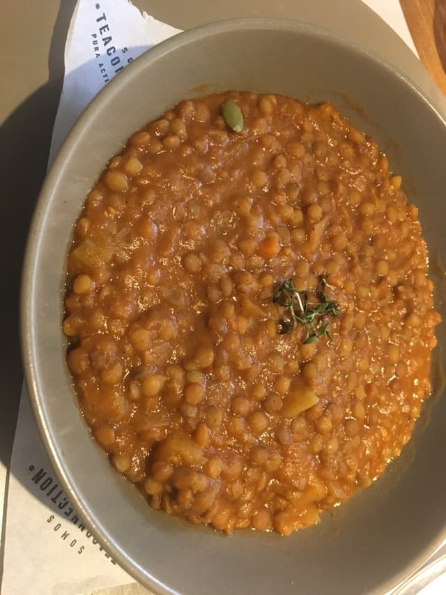 Photo of the dish “Guiso de lenteja”