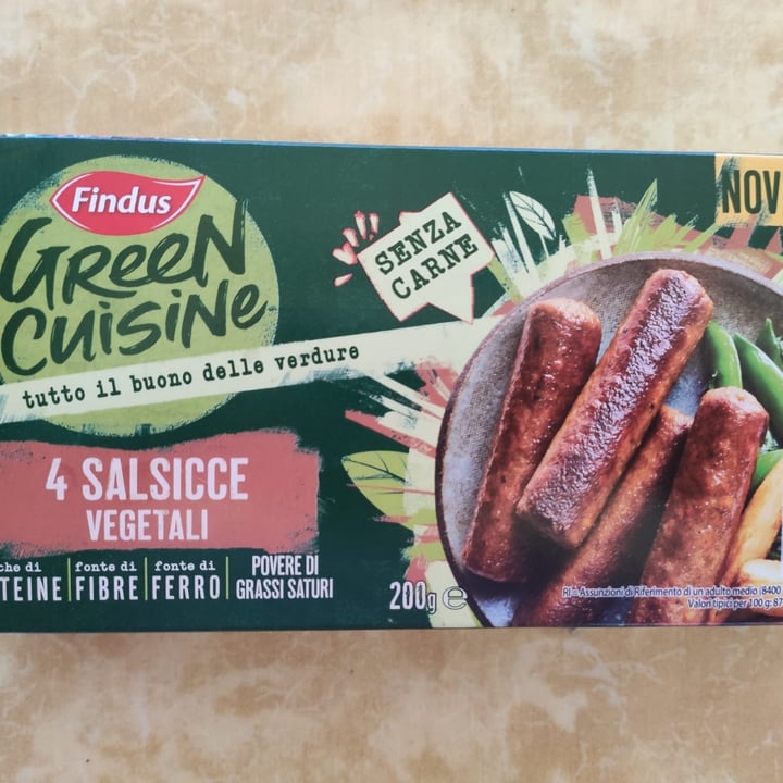 photo of Findus Salsicce vegetali shared by @scorpion on  25 Apr 2021 - review