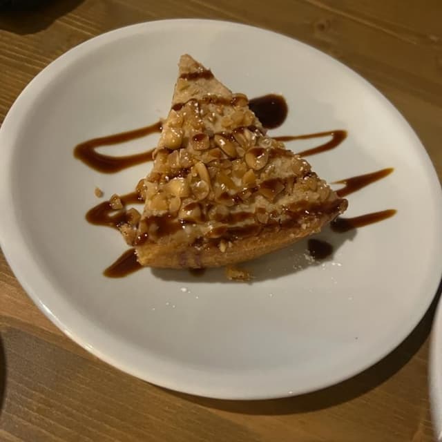 Photo of the dish “cheesecake caramello salato e arachidi”