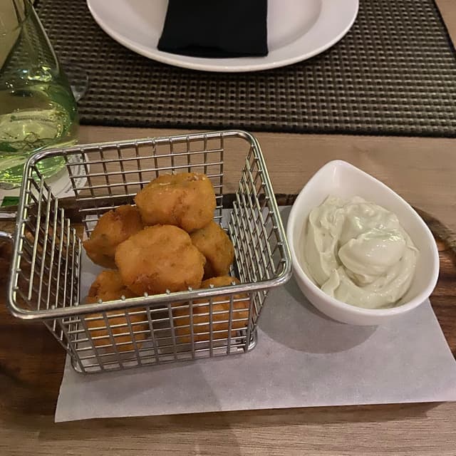 Photo du plat “Wasabi crab meatballs”