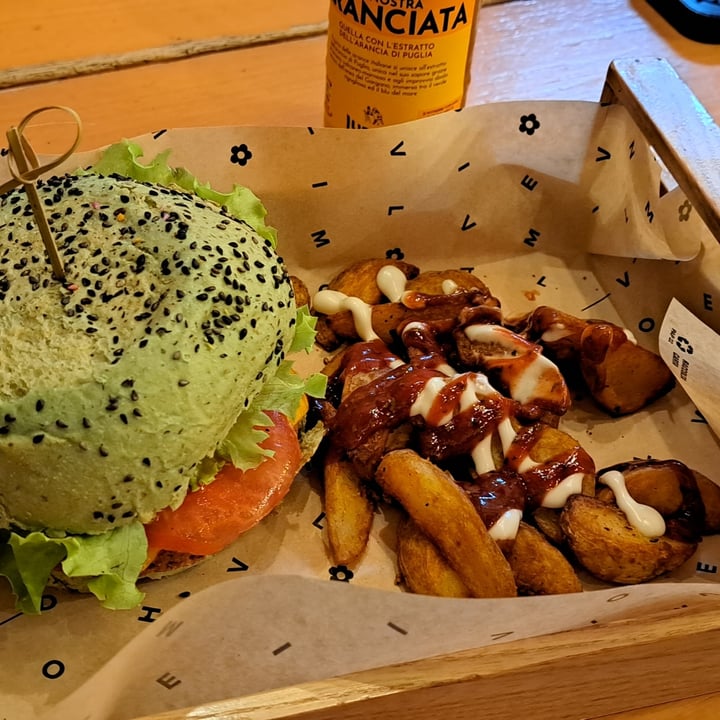 review photo of Flower Burger Jungle burger shared by @leva on 01 Nov 2022 - review