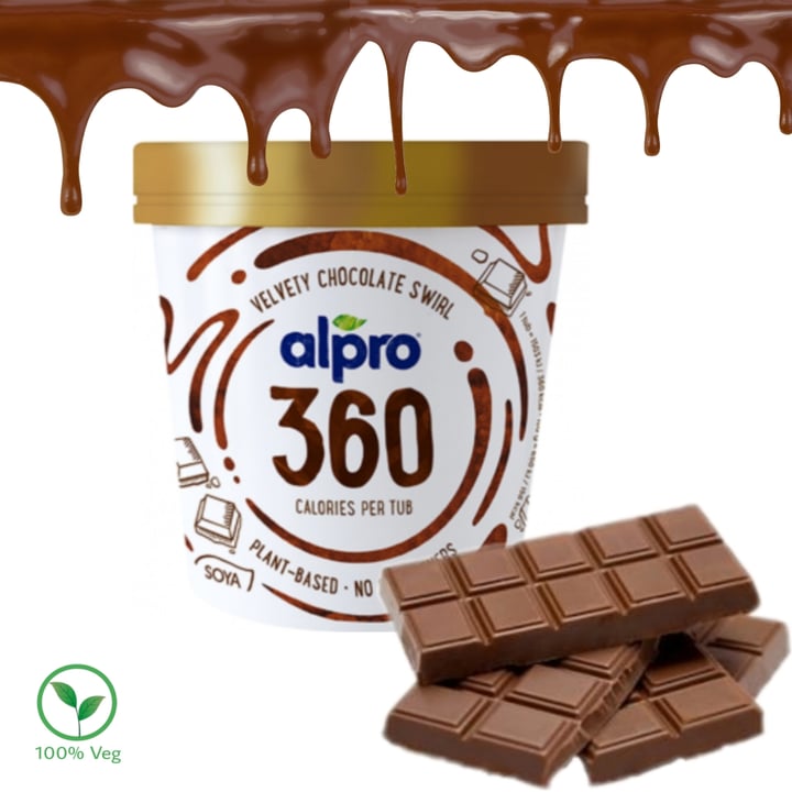 photo of Alpro 360 Velvety Chocolate Swirl shared by @animal1234 on  12 Jul 2022 - review