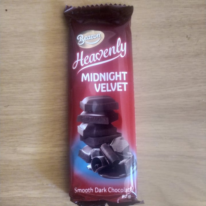 photo of Beacon Heavenly Dark Chocolate shared by @michthevegan on  06 Dec 2022 - review