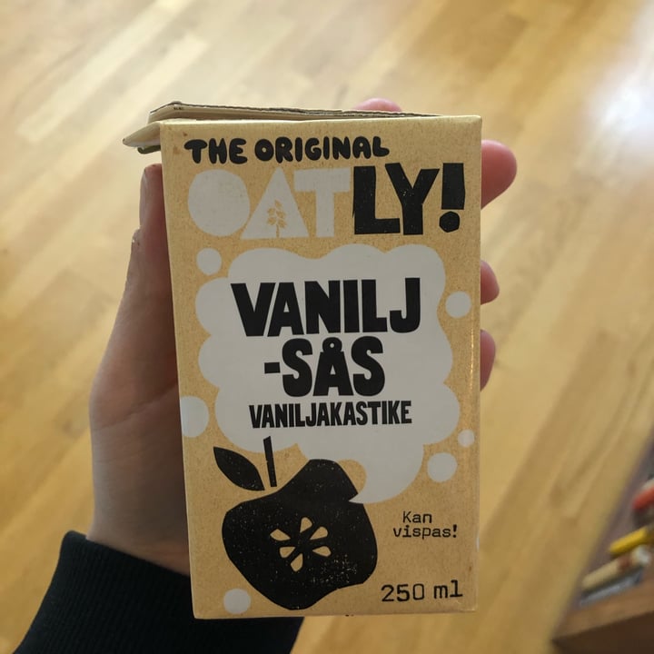photo of Oatly Vanilja kastike shared by @fransaglietto on  14 Apr 2022 - review