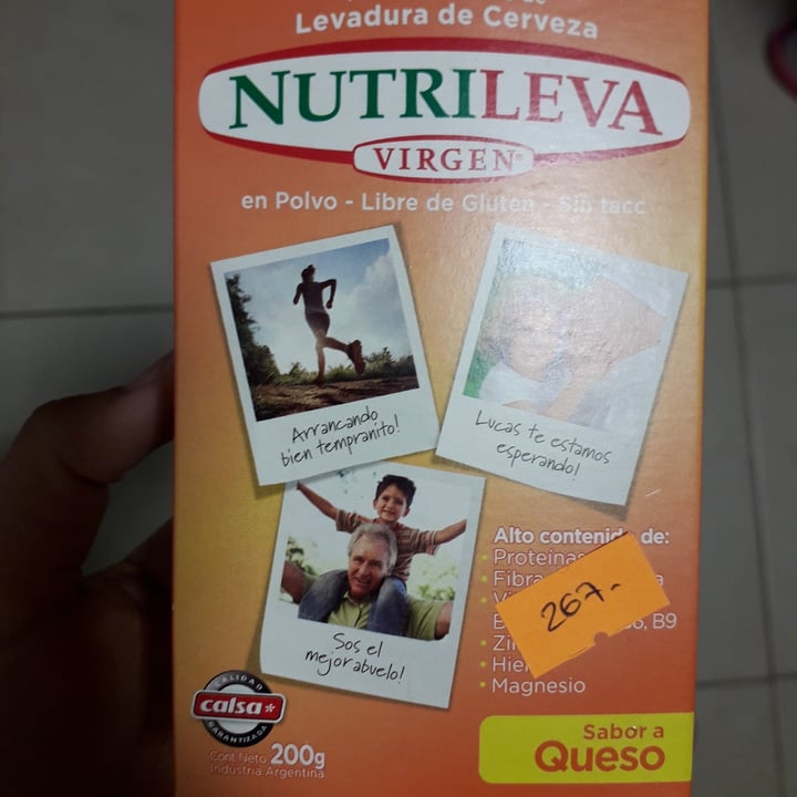 photo of Nutrileva Levadura de Cerveza sabor Queso shared by @mel10h on  09 Sep 2020 - review