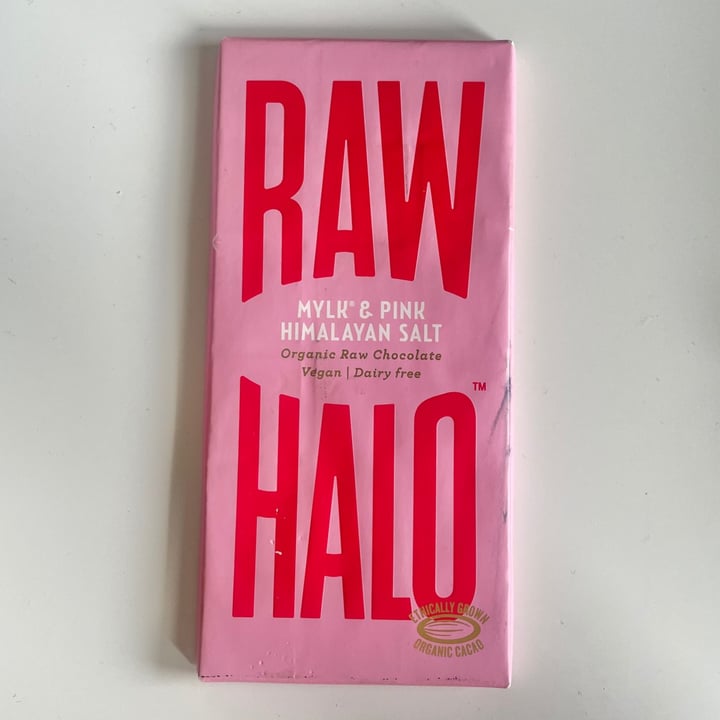 photo of Raw Halo Mylk & Pink Himalayan Salt Organic Raw Chocolate shared by @christine- on  20 Aug 2021 - review