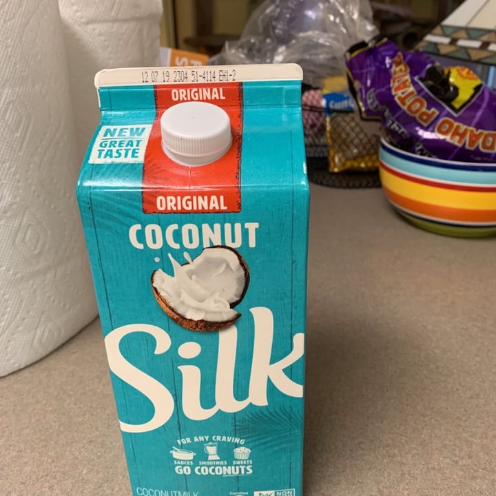 photo of Silk Coconut Milk Original shared by @cathygodfrey on  02 Nov 2019 - review