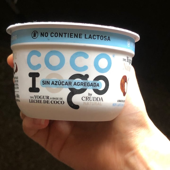 photo of Crudda Yogur a Base de Coco sabor Natural Sin Azúcar Agregada shared by @xeci on  03 Feb 2021 - review