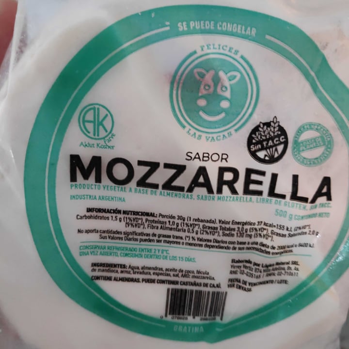 review photo of Felices Las Vacas Mozzarella shared by @claudinadiaz on 11 Nov 2020 - review