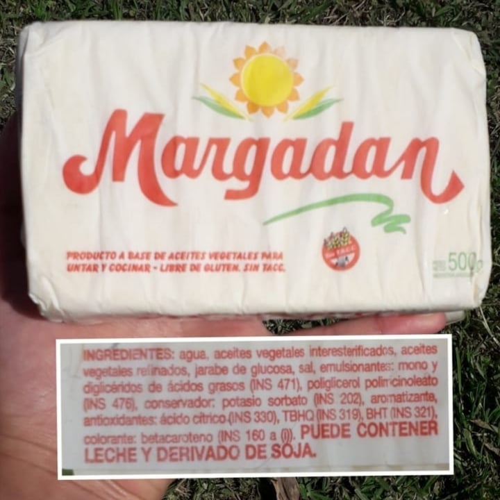 photo of Margadan Margarina Vegetal shared by @abrufrandolig on  07 Oct 2020 - review