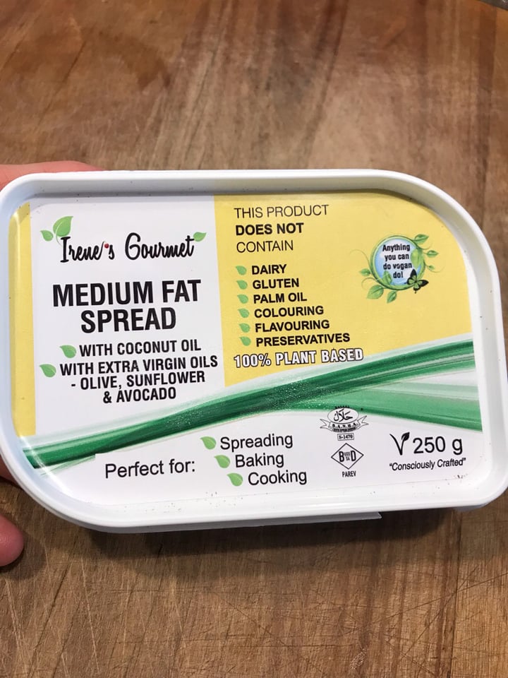 photo of Irene's Gourmet Plant based butter shared by @kfletch on  12 Jul 2019 - review