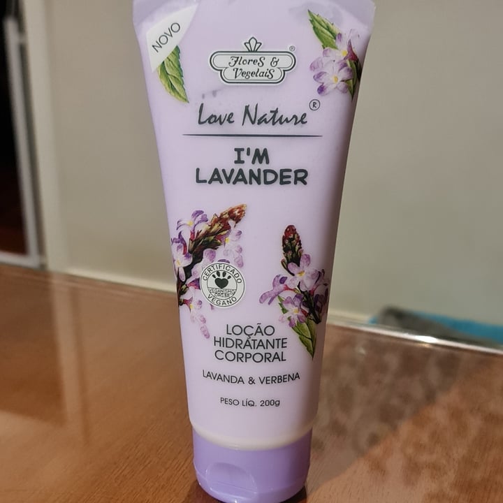 photo of Flores & Vegetais Loçao Hidratante Lavanda & Verbena shared by @damont on  18 Apr 2022 - review