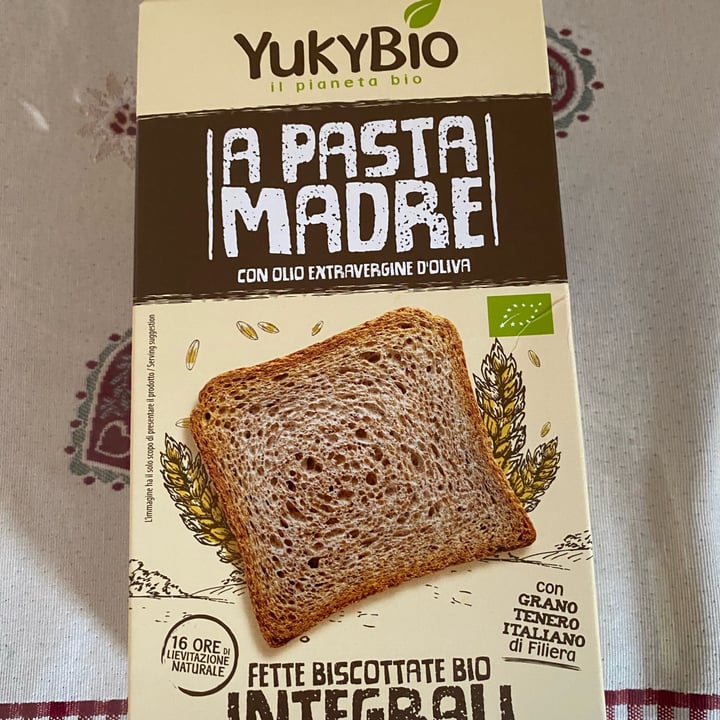 photo of Yukybio Fette biscottate bio integrali shared by @henrymoney on  30 Jun 2022 - review