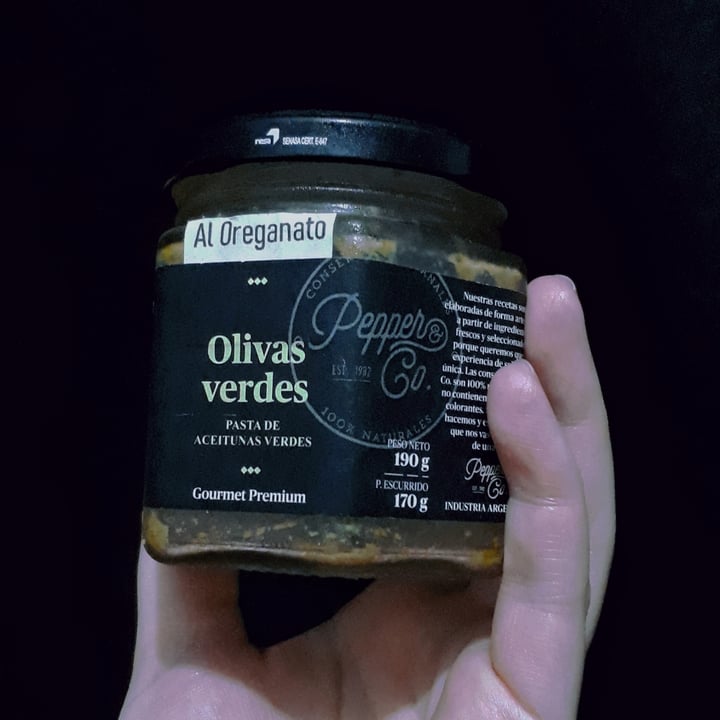 review photo of Pepper & co Pasta de Aceitunas Verdes al Oreganato shared by @dbg on 31 May 2021 - review
