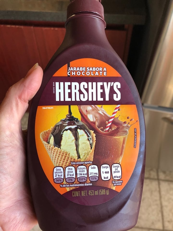 photo of Hershey's Jarabe Sabor Chocolate shared by @jenaolio on  21 Jan 2020 - review